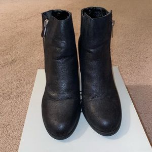 Black Heeled Booties